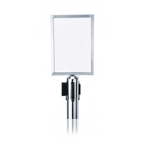 WAS Schilderhalter Highflex DIN A4 21,5 x 0,5 x 30,5cm Edelstahl