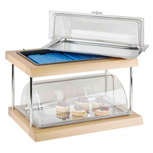 APS Buffet-Vitrine GN 1/1 DOPPELDECKER