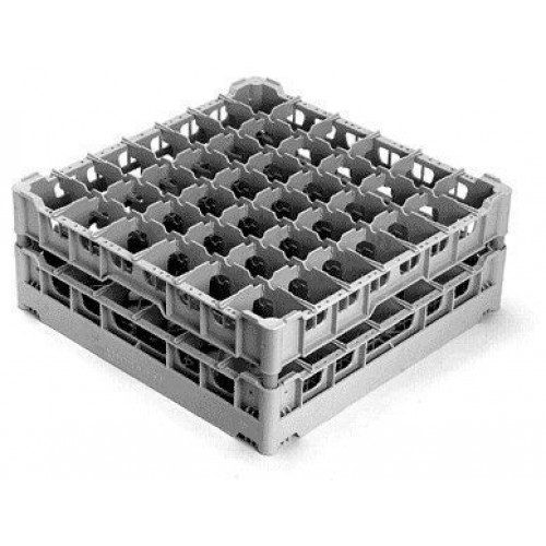 Hobart Kunststoffkorb 500 x 500 mm mit 42 Fächer, 7 cm