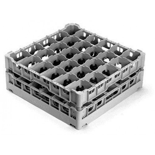 Hobart Kunststoffkorb 500 x 500 mm mit 30 Fächer, 7 cm