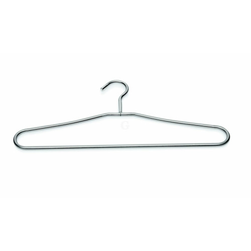 WAS 4 Kleiderbügel mit Steg 42 x 19,5 cm Chromnickelstahl