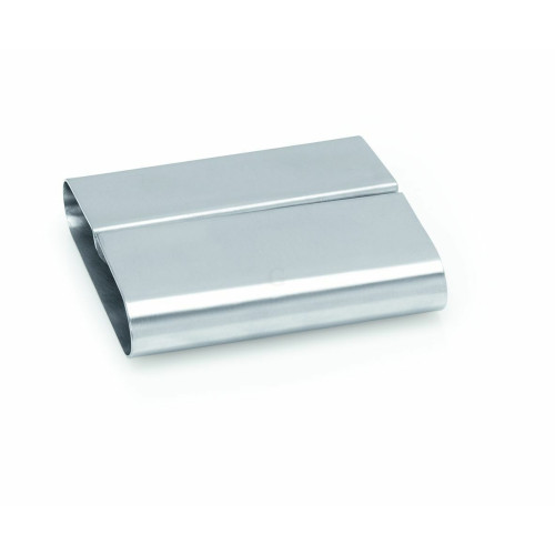 WAS 12 Kartenhalter 8 x 7,5 x 2,2 cm Chromnickelstahl