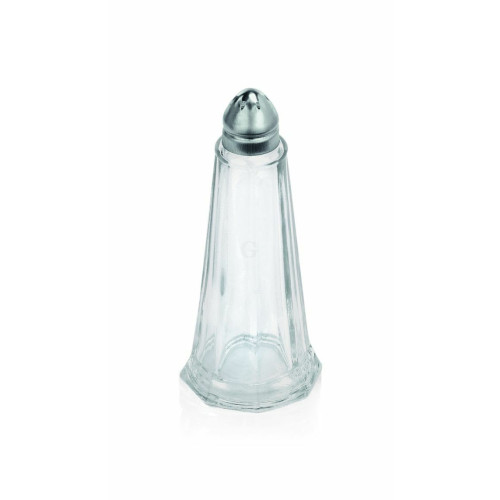 WAS 12 x Salz-/Pfeffersteuer 11 cm Glas