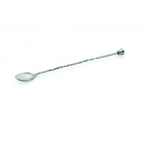 WAS Barlöffel mir Stößel 28,5 cm Chromnickelstahl
