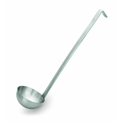 WAS 4 x Schöpfkelle angepunkteter Hakenstiel Ø 7cm 30,5 cm Chromnickelstahl