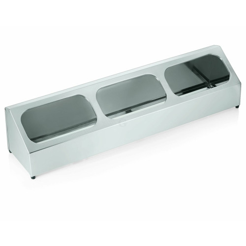 WAS GN Systemteiler 1/3 102 x 23,5 cm Chromnickelstahl