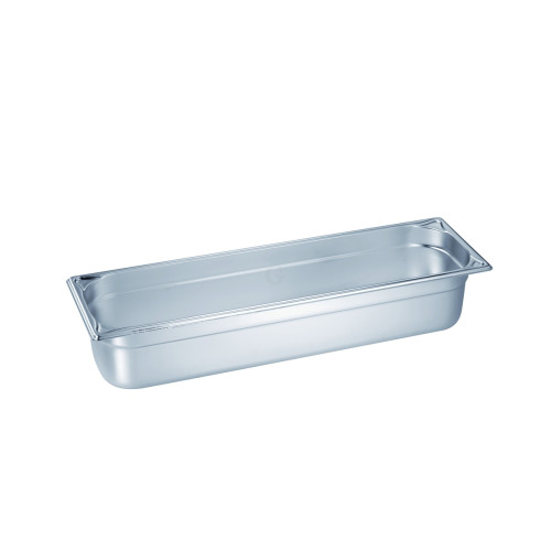 B.PRO Gastronorm-Behälter Schale Edelstahl GN 2/4-20 mm