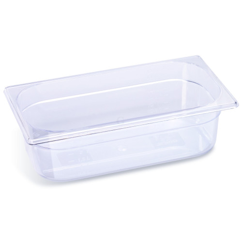 B.PRO Gastronorm-Behälter 3,8 Liter Polycarbonat GN 1/3-100 mm