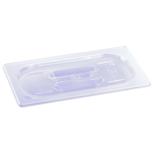 B.PRO Gastronorm Deckel mit Griffmulde Polycarbonat-GN 1/4 (265 x 162 mm)