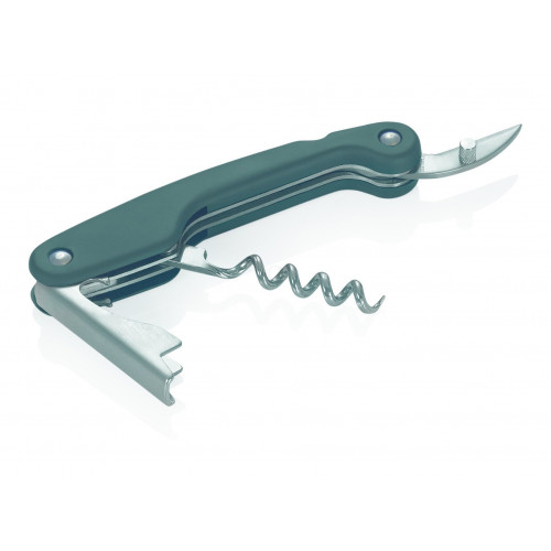 WAS Kellnermesser mit Softgriff 12 cm Kunststoff verchromt