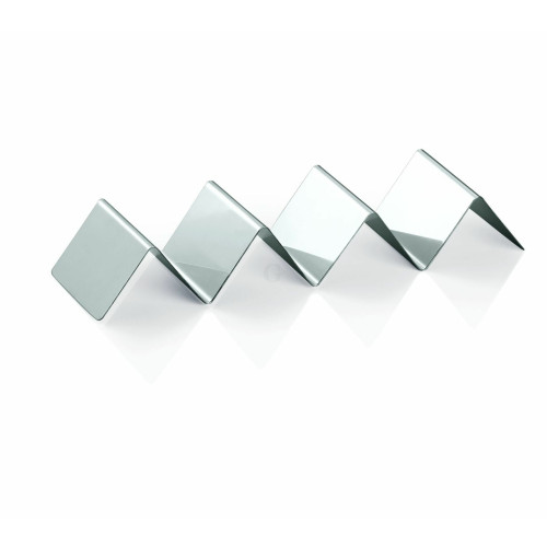WAS Snackwelle mit 3 Ablagen 28 x 17 x 4,5 cm Chromnickelstahl