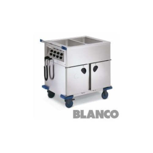 B.PRO Speisenausgabewagen SAG 2 Beheizt Geschlossen