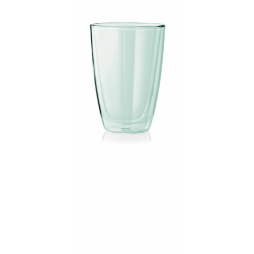 WAS 2 x Latte Macchiato Glas Lounge 0,31 Liter Ø 8,3 cm Borosilikatglas