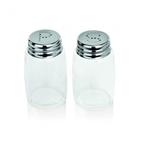WAS Salz-/Pfefferstreuer Set 7 cm Glas