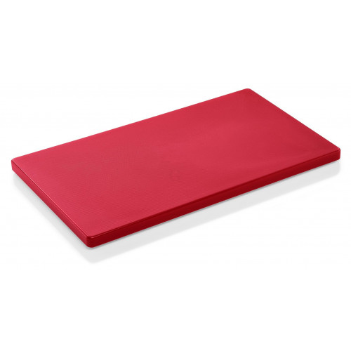 WAS HACCP Schneidbrett 50 x 30 x 2 cm rot Polypropylen