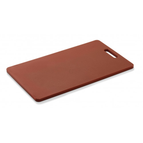 WAS HACCP Schneidbrett 40 x 25 x 1,2 cm braun Polypropylen