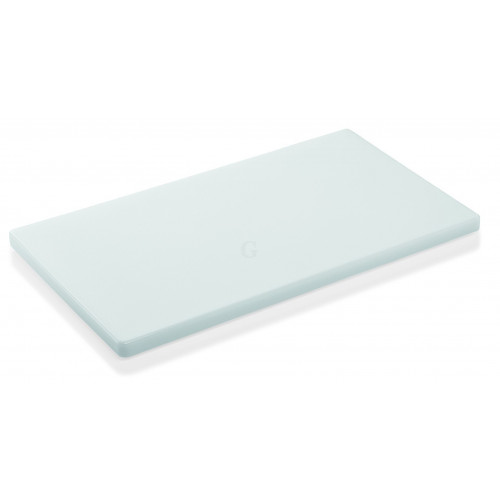 WAS HACCP Schneidbrett 60 x 40 x 2 cm weiß Polypropylen