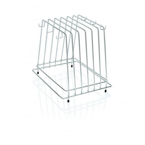 WAS Schneidbretthalter für 6 Bretter bis max. 2cm 29,5 x 25,5 x 26 cm Chromnickelstahl
