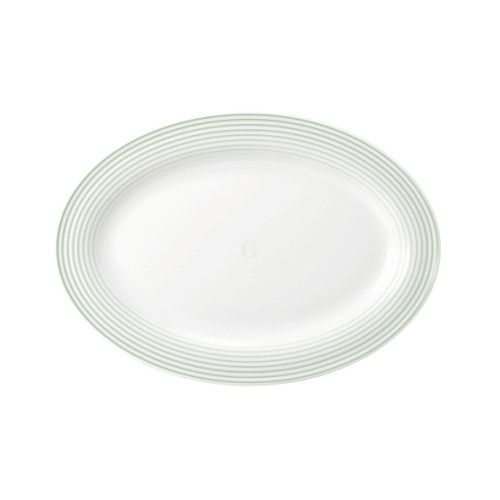Seltmann Weiden BLUES Platte oval 25 cm, salbeigrün