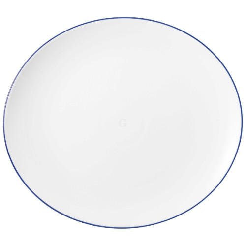 Seltmann Weiden MODERN LIFE Blue Line Platzteller oval 34 cm