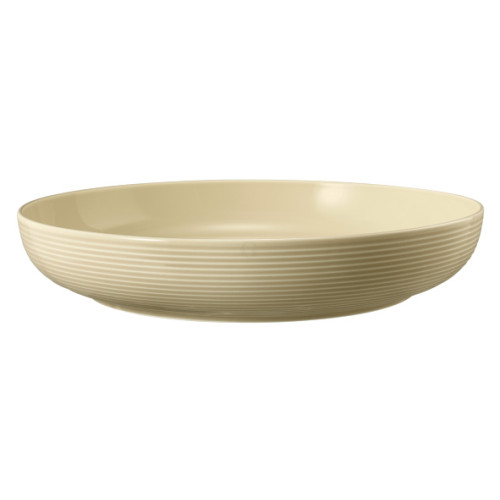 Seltmann Weiden BEAT Color Glaze Foodbowl 28 cm , sandbeige