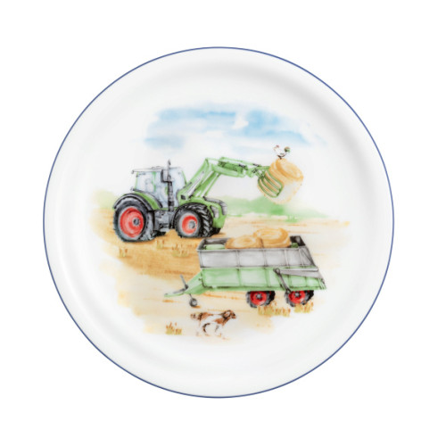 Seltmann Weiden Kindergeschirr Compact Mein Traktor Frühstücksteller rund 19 cm