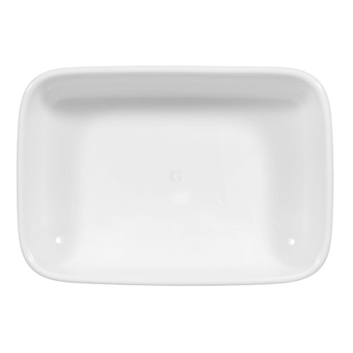 Seltmann Weiden VARIONORM Glatt V129 PR_Schale eckig 13 x 9 cm, weiß