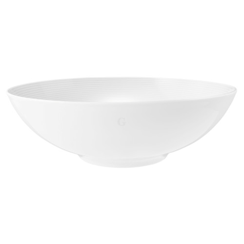 Seltmann Weiden BEAT Schüssel 30 cm, rund mit Relief, weiß