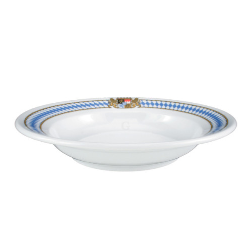 Seltmann Weiden COMPACT Bayern Teller tief Fahne (1/2 Dick) 23 cm