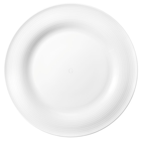 Seltmann Weiden BEAT Speiseteller 27,5 cm, rund mit Relief, weiß