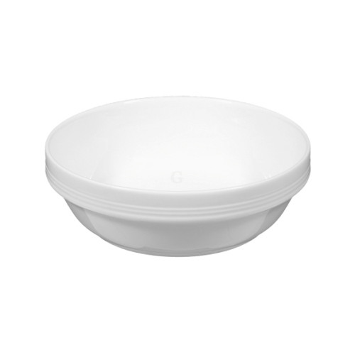 Seltmann Weiden VARIONORM Linienrelief V207 IM_Salatschale rund 15 cm, weiß