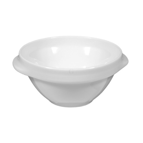 Seltmann Weiden VARIONORM Linienrelief V201 PR_Suppenschale 0,40 l mit Griff, weiß