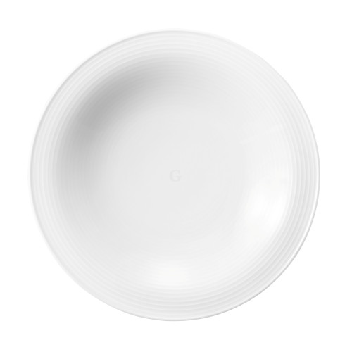 Seltmann Weiden BEAT Suppenteller 22,5 cm, rund mit Relief, weiß
