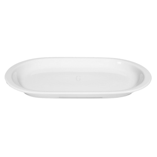 Seltmann Weiden COMPACT Servierplatte oval 33 x 20 cm , weiß