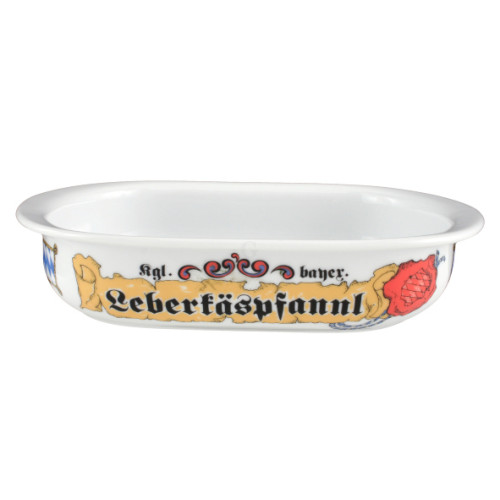 Seltmann Weiden COMPACT Bayern Auflaufform oval 22 x 14,5 cm