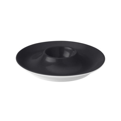 Seltmann Weiden COUP Fine Dining Fashion Eierbecher mit Ablage, schwarz