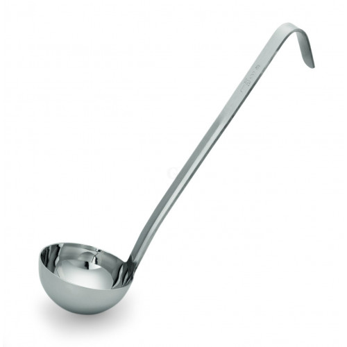 WAS Schöpfkelle Kitchen Tool 2085 kurzer Hakenstiel Ø 7 cm 21 cm Chromnickelstahl