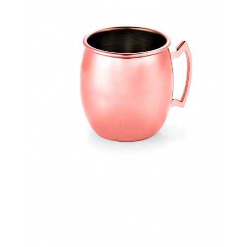 WAS Moscow Mule Becher 0,414 Liter glatt,Kupferoptik