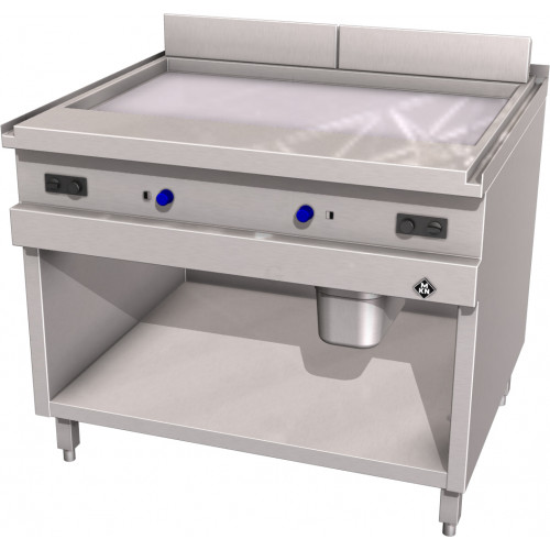 MKN Optima 850 Gas Griddleplatte 2 glatt