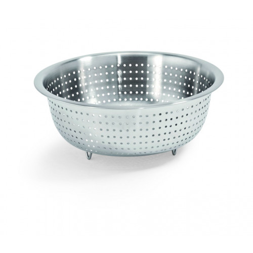 WAS Seiher Ø 30 cm Perforierung Ø 3 mm Chromnickelstahl