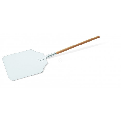 WAS Pizzaschaufel 91,5 cm Schaufel 40,5 x 35,5 cm Aluminium/Holz
