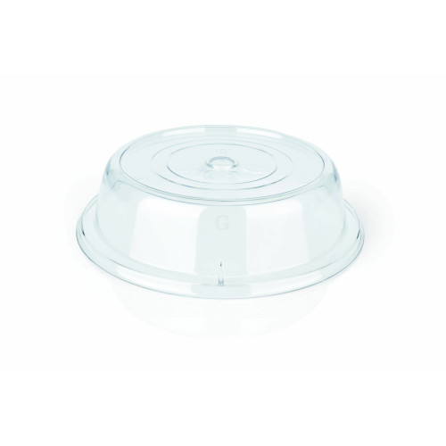 WAS Tellerglocke mit Griffloch Ø 24 cm Polycarbonat