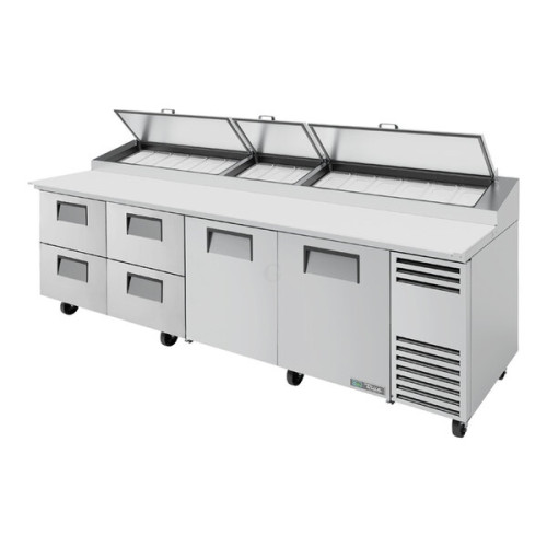 TRUE Pizzatisch / Zubereitungstisch TPP AT 119D 4 HC