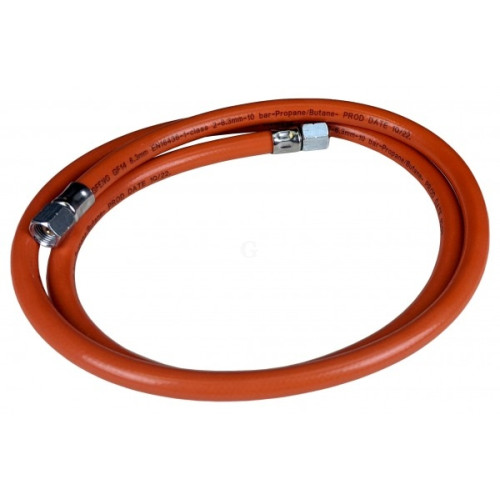 Neumärker Gasschlauch 150 cm, beidseitig 1/4“lks