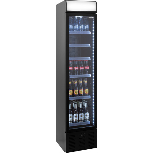 SARO Getränkekühlschrank, Werbetafel-schmal, DK 134 PRO