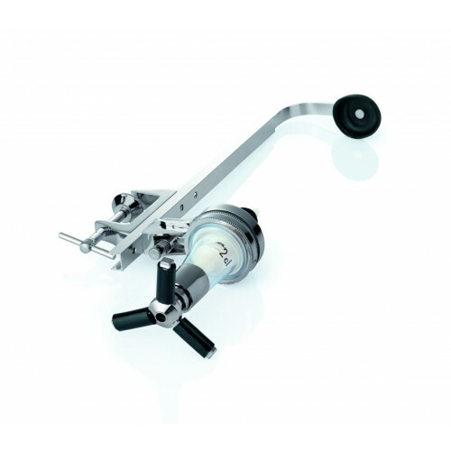 WAS Regalhalterung für Flaschen verstellbar 24 bis 34 cm mit 2 cl Dosiergerät Aluminium