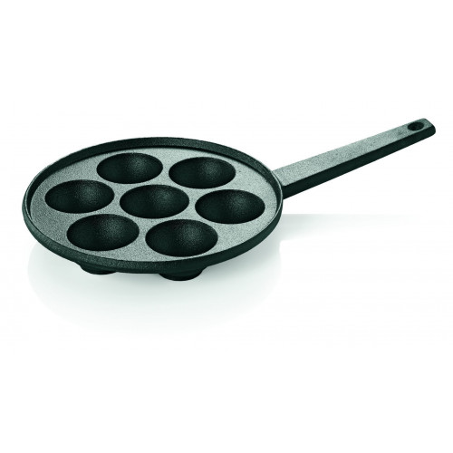 WAS Poffertjespfanne Ø 20,5 cm für 7 Poffertjes,Gusseisen
