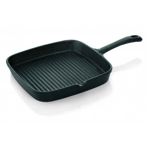 WAS Grillpfanne 22 x 22 x 3,5 cm Gusseisen 