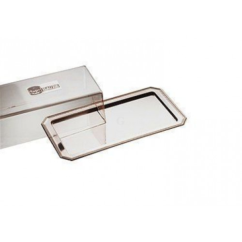 APS Königskuchenplatte mit Haube ELEGANCE 35x19 cm