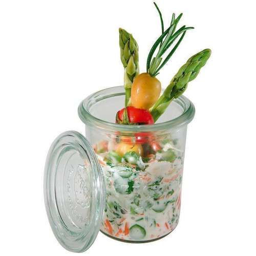 APS Weck-Glas mit Deckel Set 24-teilig 160 ml